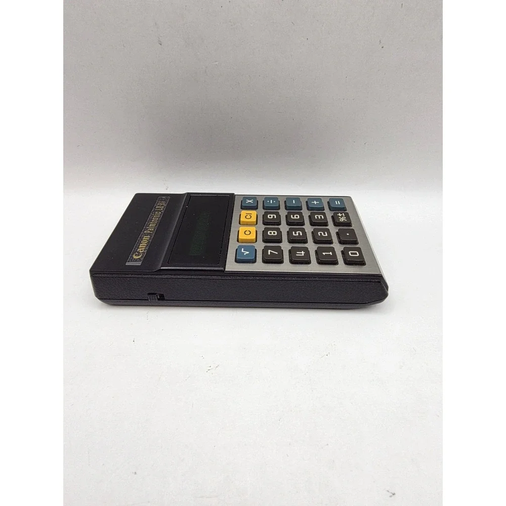 Vintage CANON Palmtronic Calculator LD-81 VFD Green Led Retro Computer Japan - Picture 6 of 11